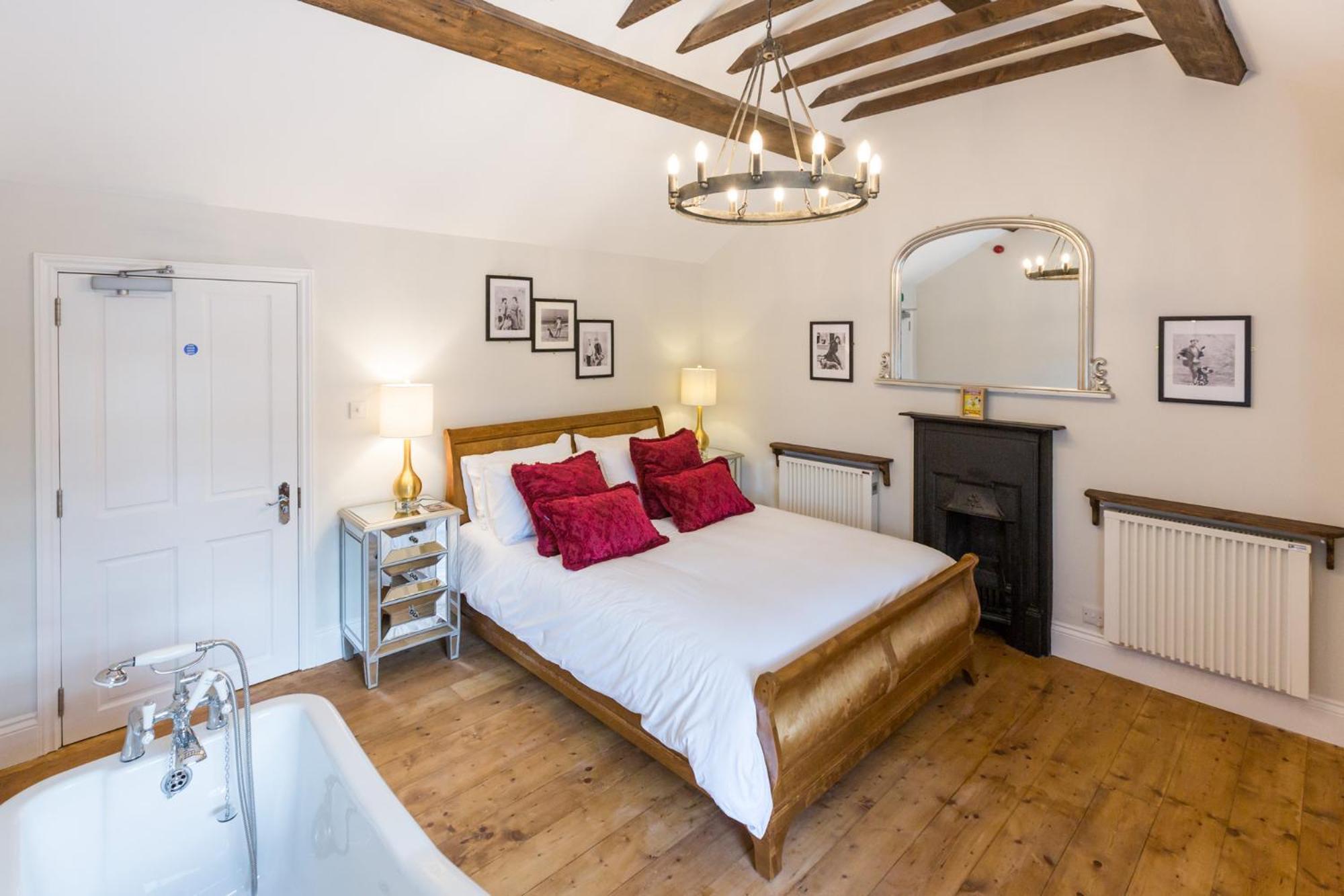 The Dog & Gun Inn Netheravon Pokoj fotografie